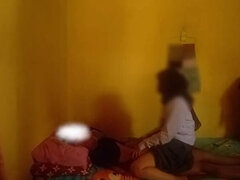 Indonesian Teen Hijab Homemade - Uncle Fucks Tight Pussy After School Creampie