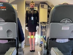 Leie, Betrug, Hd, Rau, Russisch, Stewardess, Flotter dreier, Ehefrau