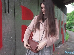 Leie, Grosse titten, Sperma im mund, Schwanz, Hardcore, Im freien, Pov, Student