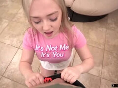 Blasen, Pummelig, Tochter, Hardcore, Pov, Rasiert, Stiefmutter, Schlucken