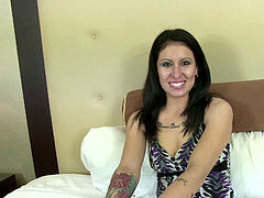 trampy stunner got gangbanged by three dudes rock hard