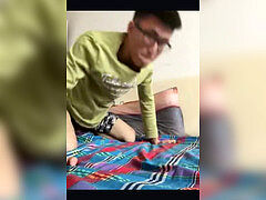 chinese cool youngman plowed by ham trouser snake 2
