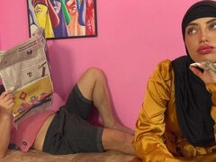 Arabe, Culo grande, Verga grande, Mamada, Estilo perrito, Tetas naturales, Tetas