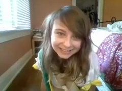 18 ans, Amateur, Brunette brune, Fait maison, Petite femme, Solo, Adolescente, Webcam