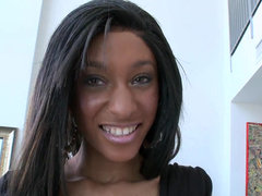 素人, デカチン, フェラチオ, 茶髪の, チン, ラティーナ, オマンコ, ゴックンする