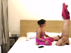 Pareja, Estilo perrito, Sexo duro, Hd, Hotel, Indio