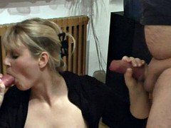 HotVivien - Doppelcum mit Nachbar u. seinem Kumpel