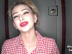 Teen Nyla's First Gloryhole Swallow Adventure