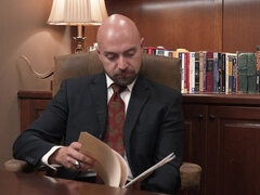 Office screwing featuring Adam Snow and Logan Cross