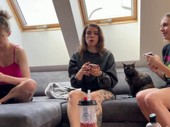 Chica, Entre bastidores, Culo grande, Rubia, Morena, Lencería, Pezones, Tetas