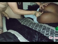 Anaal, Kont naar mond, Grote lul, Man die toekijkt, Zwart, Portugees, Kut duiken