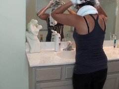 Amerikanisch, Sadomasochismus, Domination, Weibliche domination, Selbstgemacht, Milf, Dusche, Erotischer film