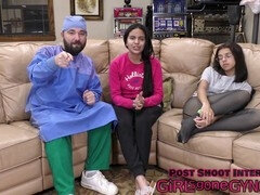 Americano, Sadomasoquismo, Amarrada, Médico, Examen, Pies, Penetracion con dedos, Coño