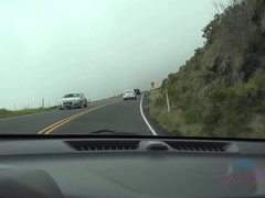 デカパイ, ビキニ, 茶髪の, 指いじり, 彼女, オーガズム, オマンコ, 剃毛