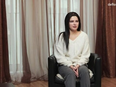 Première fois, Petite amie, Innocente, Masturbation, Chatte, Russe, Adolescente, Serré