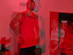 Blondine, Blasen, Paar, Spermaladung, Hardcore, Muschi, Tätowierung