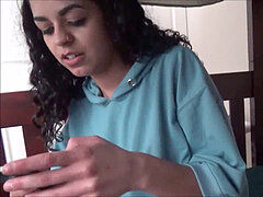 18 ans, Sucer une bite, Frère, Famille, Fille latino, Petite femme, Tabou, Adolescente