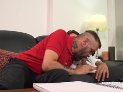 Young Cedric Barebacks Dad Migue