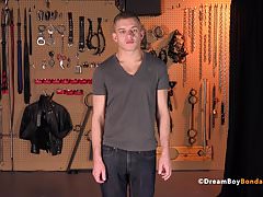 Twink Ian Levine Bound and Beaten BDSM Gay Bondage Whipping