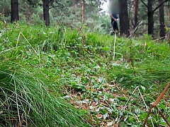 An athlete guy while jogging finds someone's fleshlight in the forest and fucks him