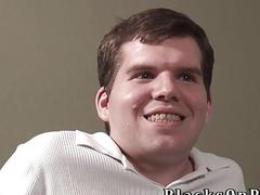 Curious white guy is absolutely pummeled by black wang