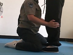 Chinese daddies police training (no cum)
