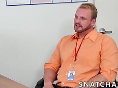 Office manager anal fucks new employee during an interview