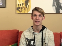 Lean Twunk Tugging His Man meat Stiff