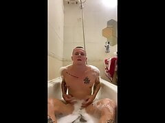 Fucked himself with his sister's dildo