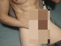 Masturbating on the bed