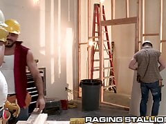 Construction Workers Haze The New Guy - RagingStallion