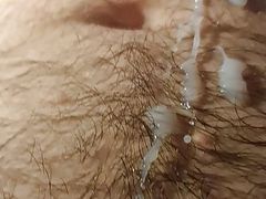 Intense cumshot after hours off edging my cock