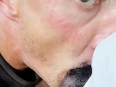 Dylan's addiction : meaty black man meat deepest down his mouth