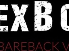 Hung twink top Calvin demolishes his submissive lover Logan