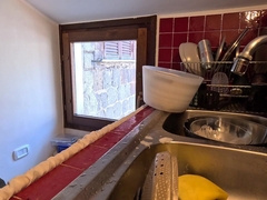 Washing dishes with urinate and supreme jizz shot