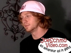 Straight Nimrod undresses and shows off his dick for a suck