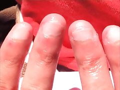 89 - Olivier nails biting fingers sucking fetish (10 2018)