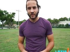 Soccer coach agrees to show off his body for some cash