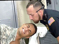 Police dudes seducing for gay sex movies Stolen Valor