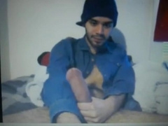 young huge dick latin shoots a hot cum load 2