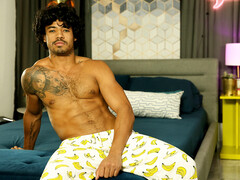 Sneaky sleaze fuck scene with a horny Latino top