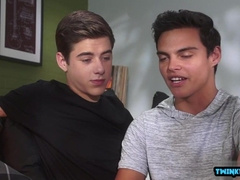 Hot Brazilian Youngsters Spin Flop & Cash for a Hot Cumshot