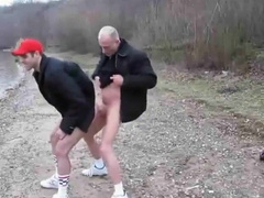 Hot Fuck on a Cold Day Outside6666