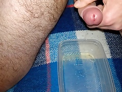 Masturbation piss and cum