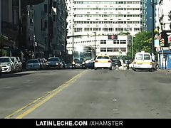 LatinLeche - Cameraman Seduces A Horny Straight Uber Driver
