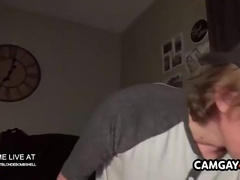 Shy Guy Masturbating In Webcam