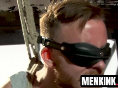 Tyler Castle plays dirty with Luke Hudsons hairy pussy