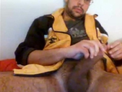 Mind-Blowing Str8 Danish Monstercock shoots a load on a paper towel 27