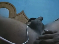 indian man talking to gf and ready to get fucked by her husband