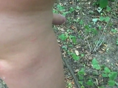 Slave Outdoor Piss and Fuck 3